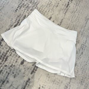 White lululemon skort